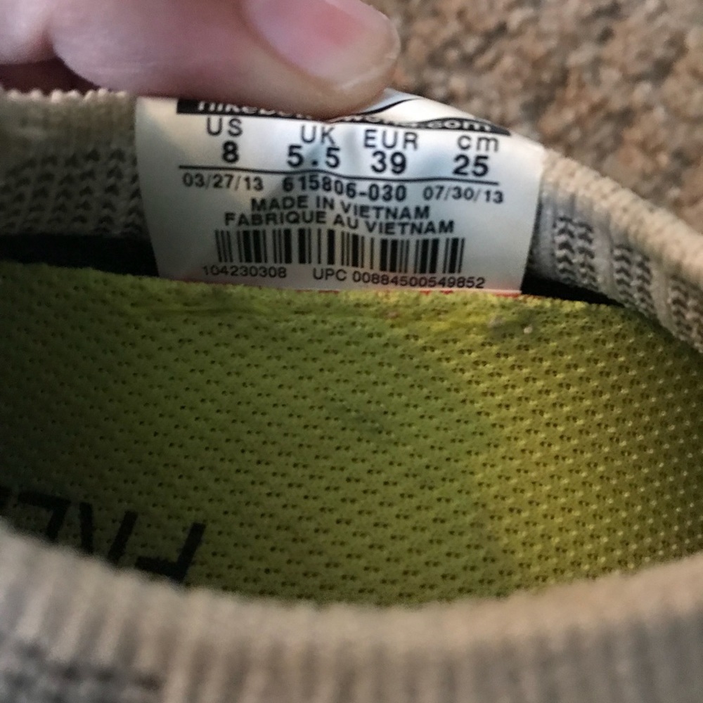 WORN ONCE NIKES